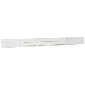Ventilatieset 370x40mm wit