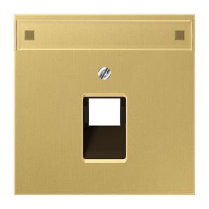 Afdekking UAE 1v.tekstv. LS messing klas