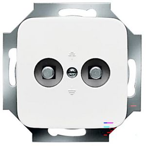 Aardingscontactdoos + Centraalplaat 2v inb R-alpin