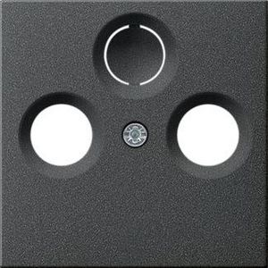 Afdekking coax.antenne-CD System 55 antraciet