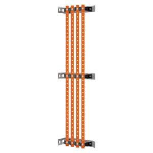 TWEE STUKS BUSBARHOUDERS-VOOR VLAKKE BUSBARS 25x4-30x5-2