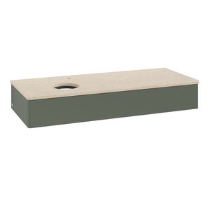 Wastafelonderkast Antao 1200x190x500mm L.Green Matt Lacquer K11053HL
