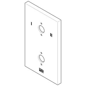 Rozet symbolen VS 90x150x9mm Champagne gebors. (22kt Goud)