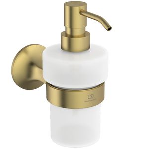 Zeep dispenser 75x160x164mm brushed gold La Dolce Vita