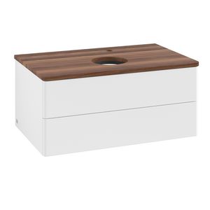 Wastafelonderkast Antao 800x360x500mm White Matt Lacquer K19052MT