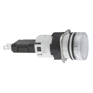 Signaallamp LED Ø16mm 24V IP65 Connector Kleurloos