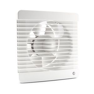 Badkamer-/ toiletventilator M 150 wit