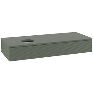 Wastafelonderkast Antao 1200x190x500mm L.Green Matt Lacquer K11150HL