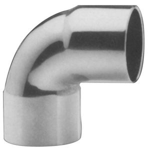 Knie 90° roodkoper soldeer 9607 3/8" 2x mof VVE=25