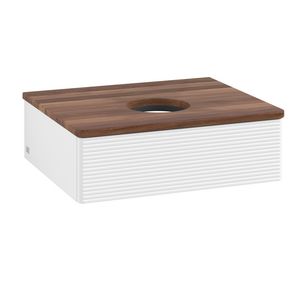 Wastafelonderkast Antao 600x190x500mm White Matt Lacquer L07112MT