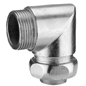 Slangwartel haaks metaal M12 IP40 Ø10mm VVE=25