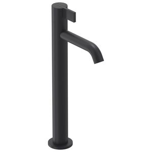 Fonteinkraan PACT staand L-size sprong 115mm highriser mat zwart