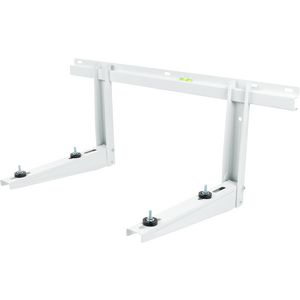 PROMO Wandbeugel MS253 wit schuifarmen 465x375mm met wandrail 800mm max. 140kg incl. bevestigingsmateriaal