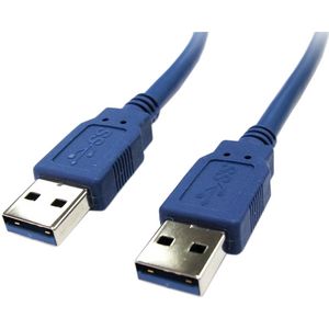 USB CABLE 2.0 A male A male 5.0mtr.