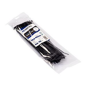 Zak a 100st. Kabelbinder CT46-180B zwart 4.6x180mm
