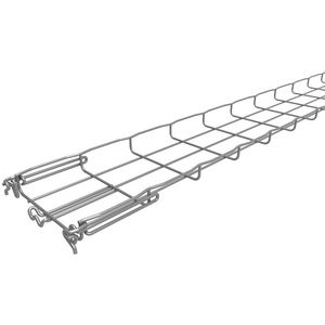 Lengte a 3m. Draadgoot Fasclic + 30/150 ZnAl