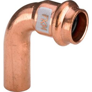 Bocht 90° Met Sc 12mm koper/blank 45161-628222 VVE=5