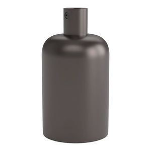 Lamphouder E27 Alu Satin Pearl zwart 42x63mm