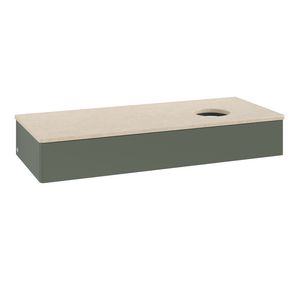 Wastafelonderkast Antao 1200x190x500mm L.Green Matt Lacquer K12013HL
