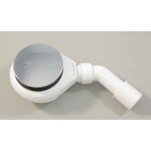 Douchebaksifon Tempoplex chroom v. 90mm gat