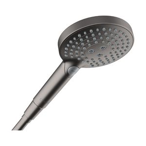 Raindance Select S120 handdouche 3 straalsoorten PowderRain Brushed Black Chrome