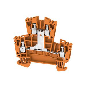 Meerlaagse mod schroefverbinder oranje 2.5mm² 400 VVE=50