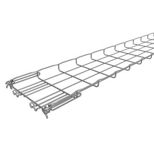 Lengte a 3m. Draadgoot Fasclic + 30/200 ZnAl