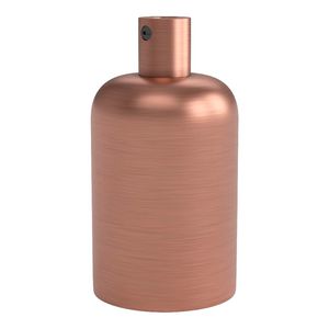 Lamphouder E27 Alu Satin Copper 42x63mm