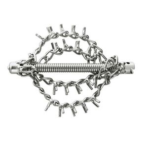 Kettingslagkop 40 mm, zonder ring, met spikes