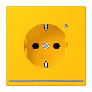 Wandcontactdoos R/A met LED l.sensor S+ LC4320W