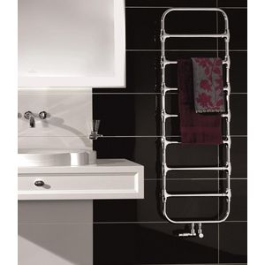 Handdoekradiator Nobis 1520x500mm Chroom 288W Vert.