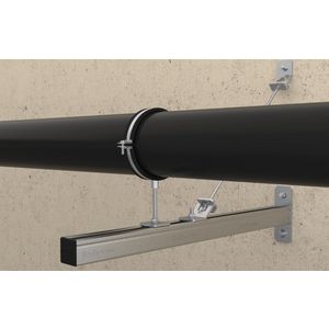 Pijpbeugel FRSM 1 1/2" M10/M12 VVE=20
