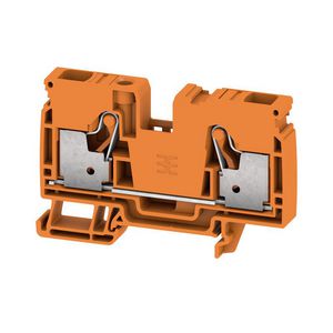 Doorvoerklem PUSH IN oranje 10mm² 57A 1000V Nu VVE=25