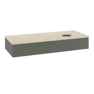 Wastafelonderkast Antao 1200x190x500mm L.Green Matt Lacquer K12113HL