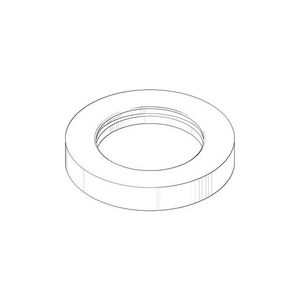 Rozet 60x38,2x10mm chr
