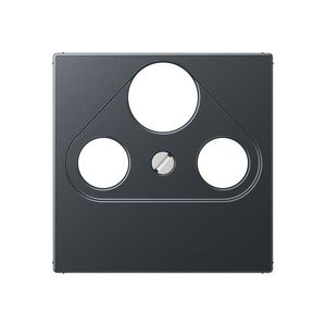 Afdekking A500 antraciet slagv.v.SAT-TV