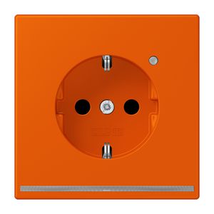 Wandcontactdoos R/A met LED l.sensor S+ LC4320S