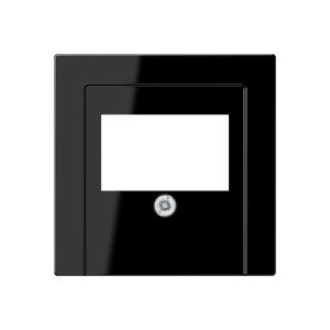 Afdekking A500 zwart voor speaker aansl.