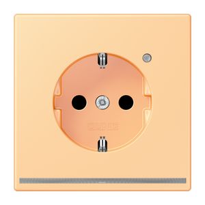 Wandcontactdoos R/A met LED l.sensor S+ LC4320P