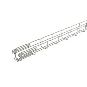 Lengte a 3m. Draadgoot Fasclic + 54/50 RVS 304L