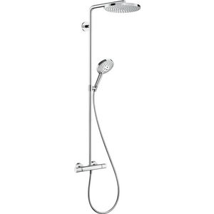 Raindance Select S240 showerpipe chroom 1 straalsoort PowderRain