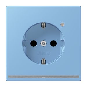 Wandcontactdoos R/A met LED l.sensor S+ LC4320N