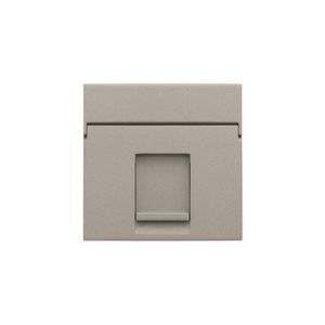 Centraalplaat data 1x RJ claystone textured