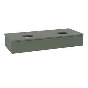Wastafelonderkast Antao 1200x190x500mm L.Green Matt Lacquer K13010HL