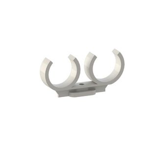 Clipzadel 2x15-17mm 515/2 wit VVE=50