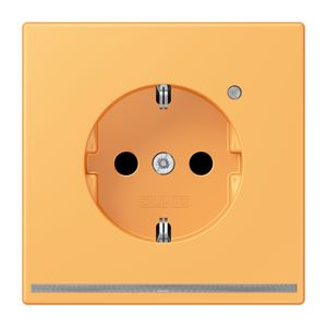 Wandcontactdoos R/A met LED l.sensor S+ LC4320L