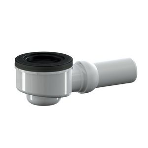 Douchebaksifon afvoergarnituur DN50  met kogelgewricht voor Ultra Flat Solid douchebak