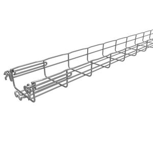 Lengte a 3m. Draadgoot Fasclic + 54/100 ZnAl