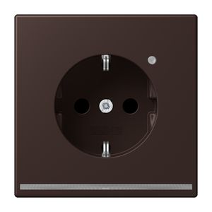 Wandcontactdoos R/A met LED l.sensor S+ LC4320J