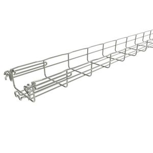 Lengte a 3m. Draadgoot Fasclic + 54/100 RVS 304L